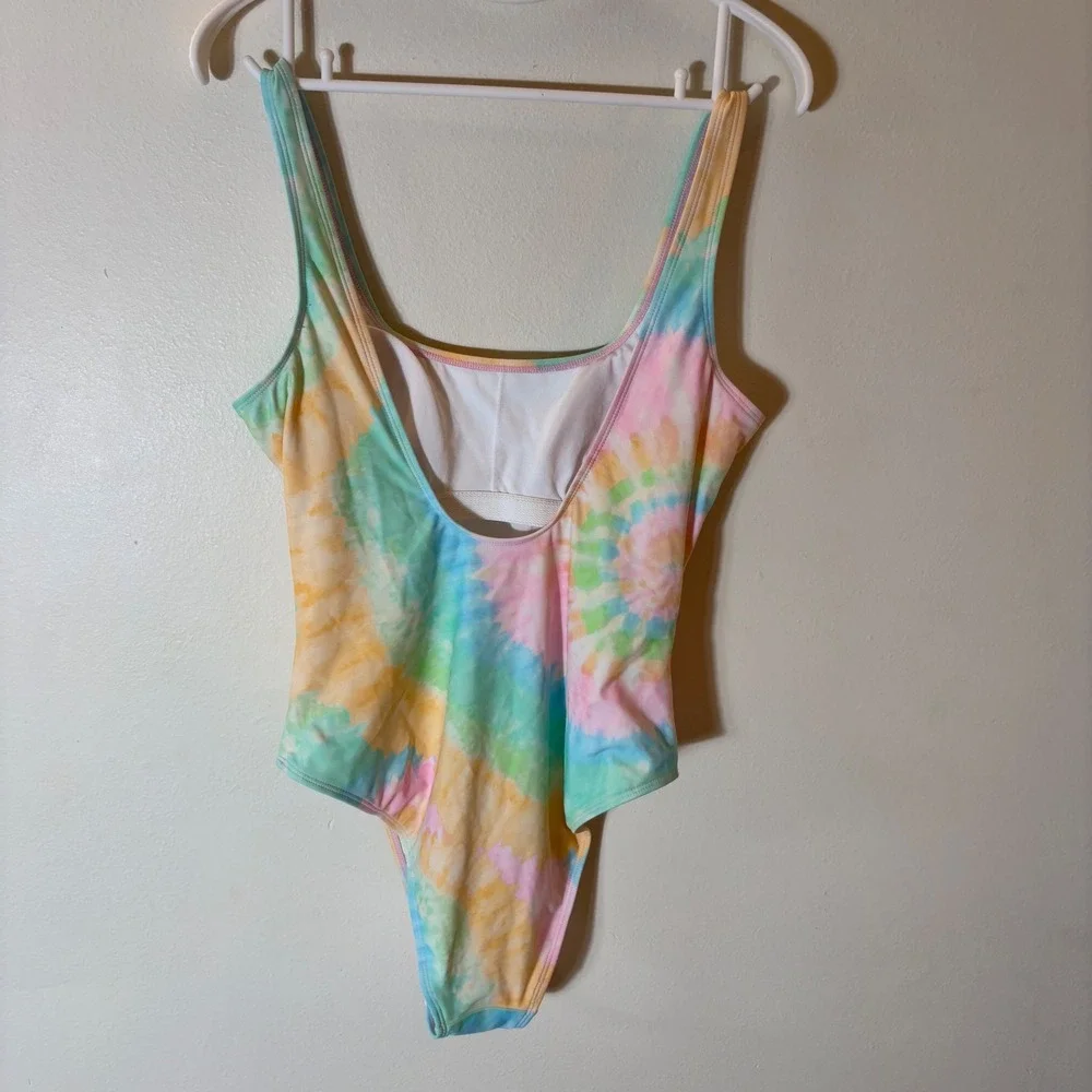 Stoney Clover Lane x Target Tie Dye One Piece Swimsuit Medium NWOT